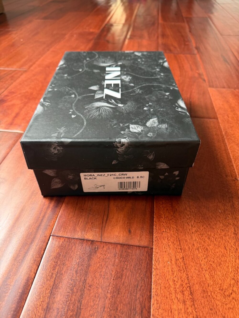 INEZ Mora Mule in Cocoa Croc, Size 8.5 Wide - Picture 11 of 13